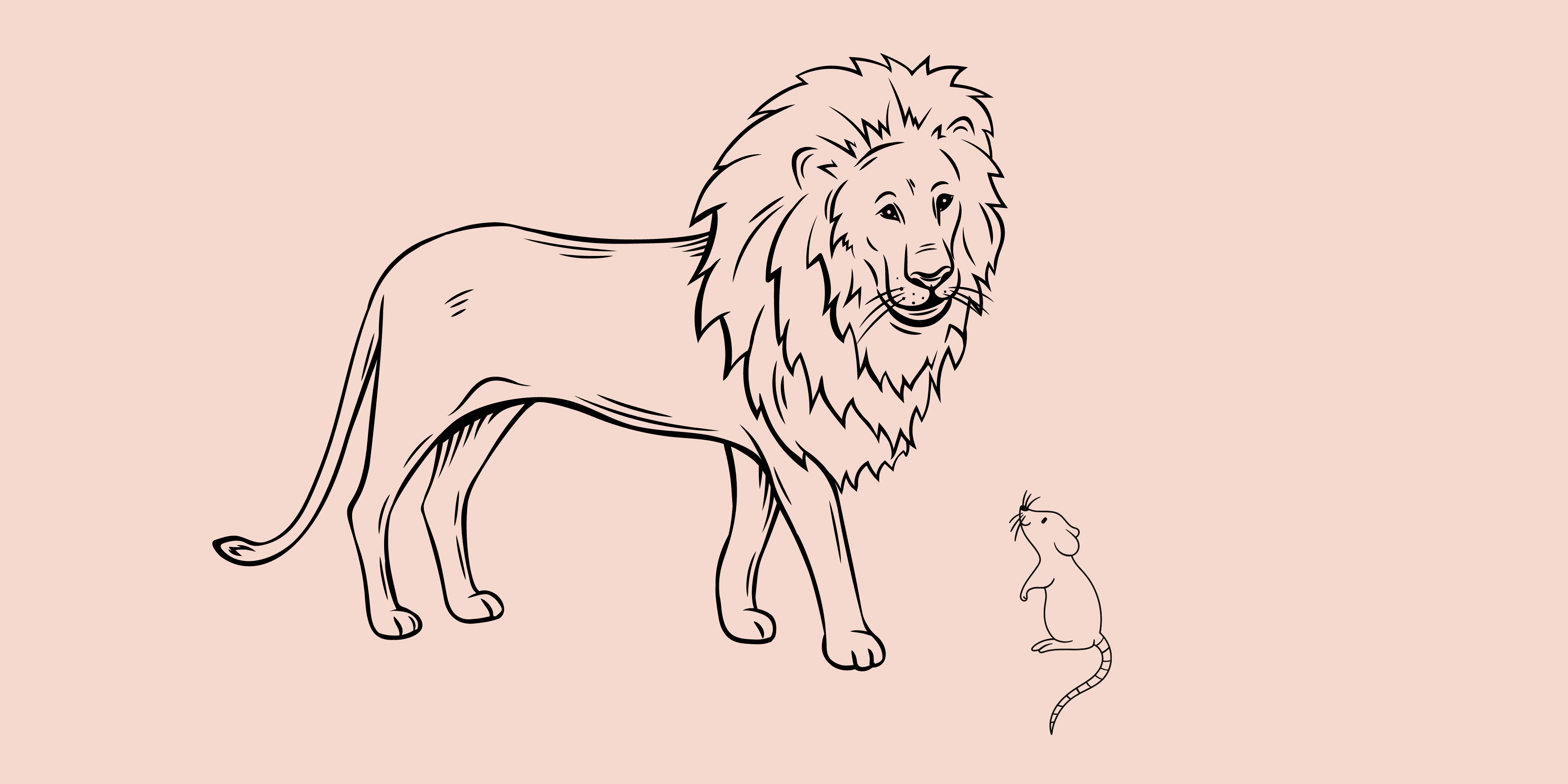 A Lesson on Negotiating Power from the Lion and the Mouse