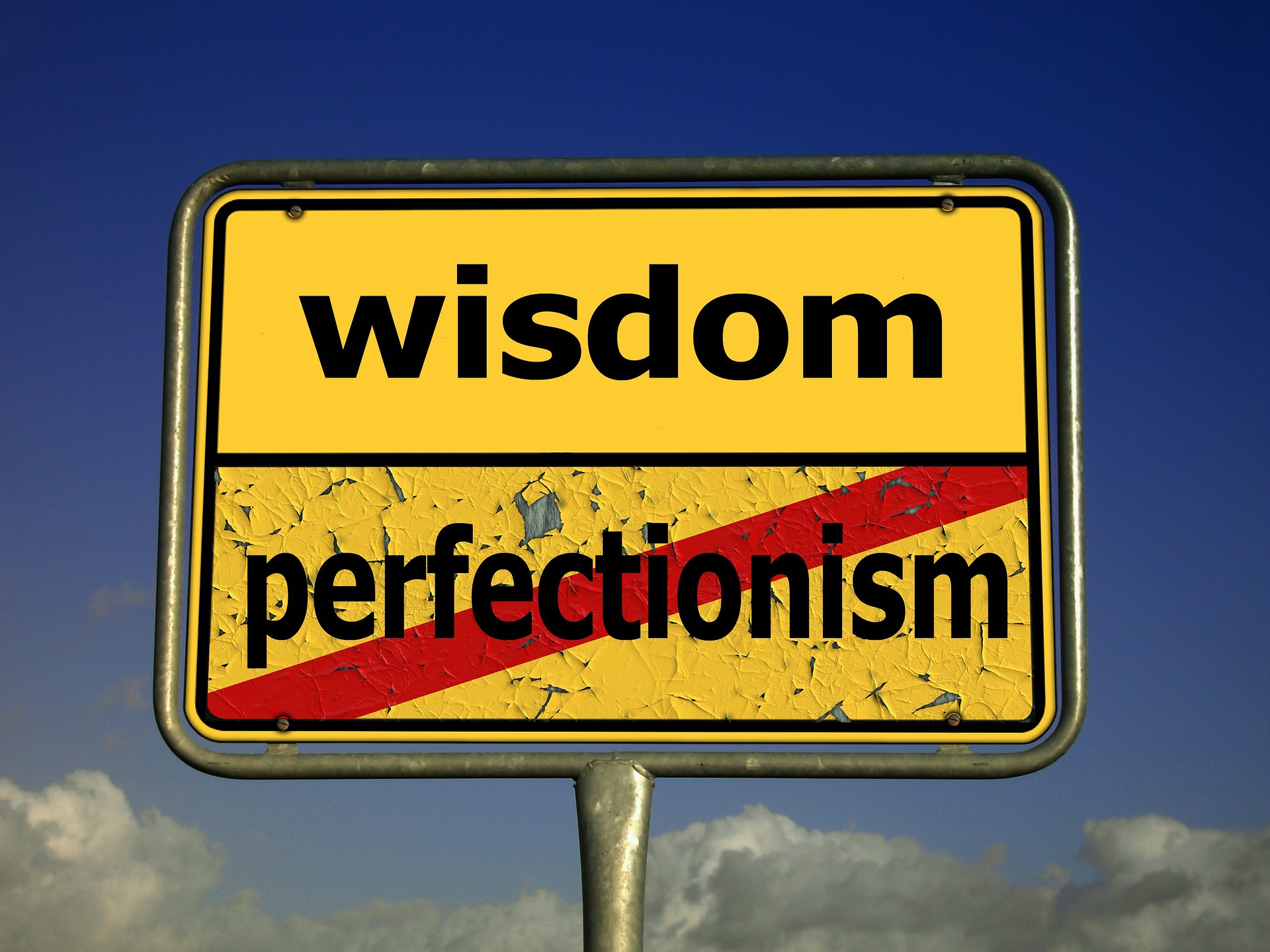Excellent is the Enemy of Good